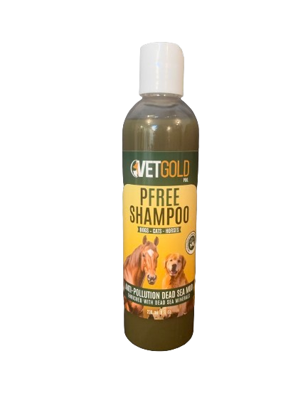 VetGold PFree Anti-Pollution Mud Shampoo 236ml