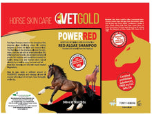Load image into Gallery viewer, VetGold PowerRed Moisture Retaining Shampoo 236 ml