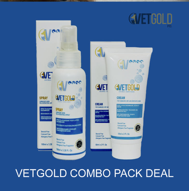 VetGold Topical Cream & Spray Bundle